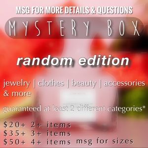mystery random box! $50 edition